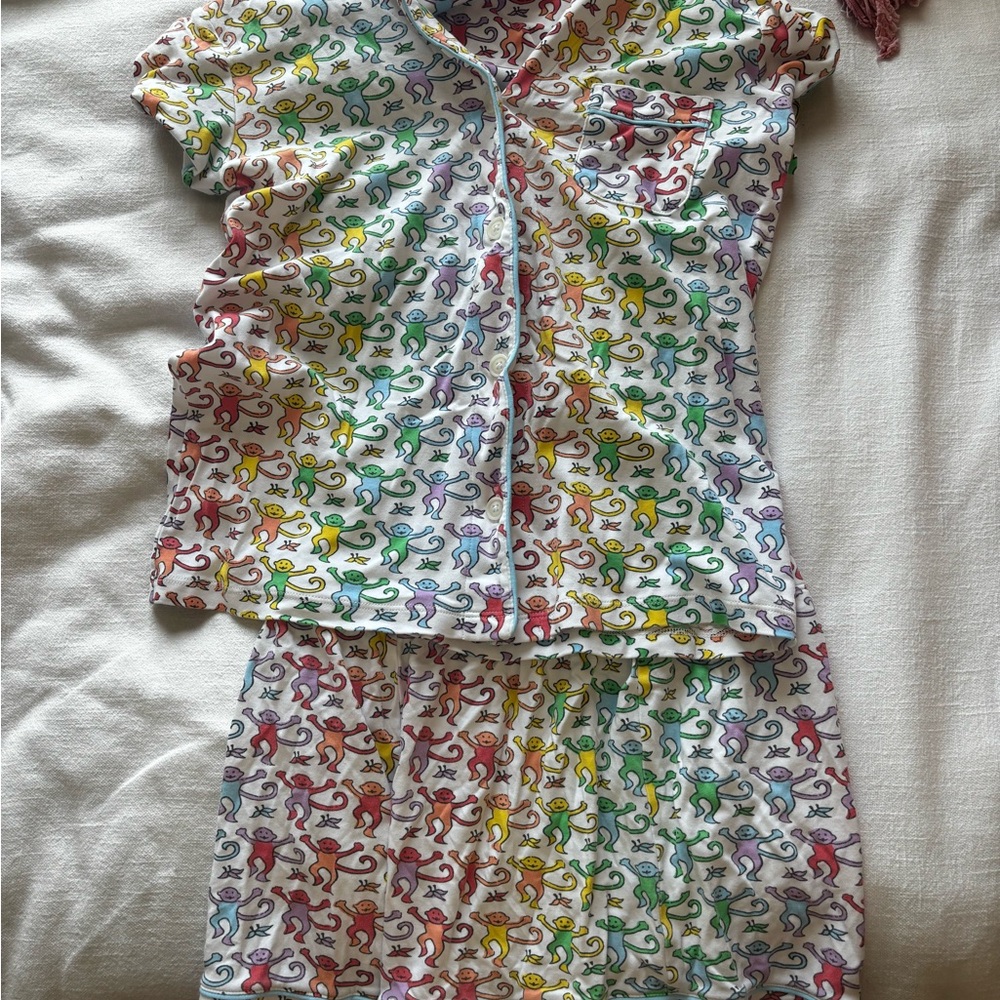 Rainbow Roller Rabbit Pajamas